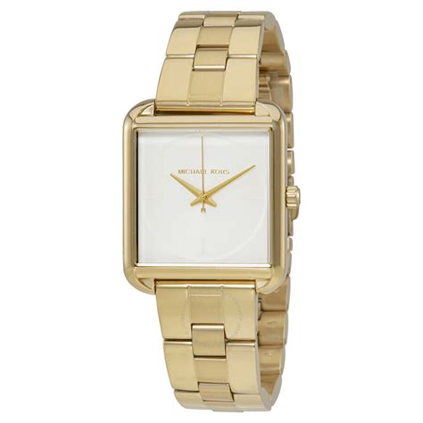 michael kors lake watch mk 3644|Michael Kors Lake White Dial Ladies Gold Tone Watch MK3644.